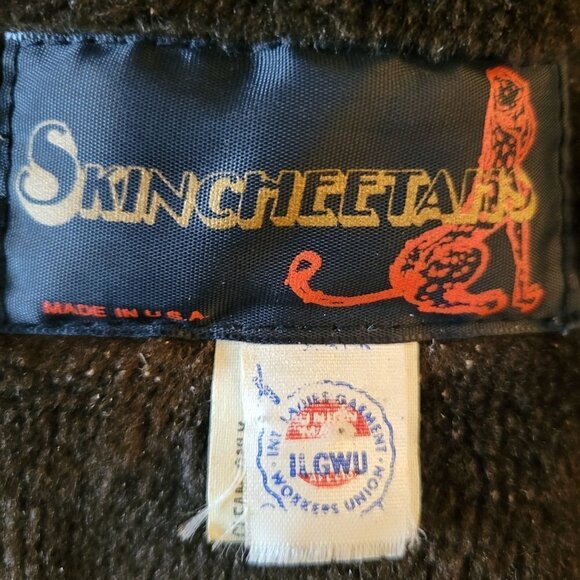 VTG 1970's SkinCheetahs Leather Skirt And Coat. AAAAAMAZING!!!! - Picture 11 of 13